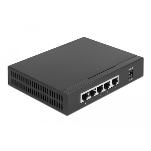 Delock 2.5 Gigabit Ethernet Switch 5 Port