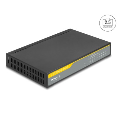 Delock 2.5 Gigabit Ethernet Switch 8 Port