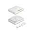 Delock Optical Fiber Connection Box FTTH for wall mounting for 4 x SC Simplex or LC Duplex white