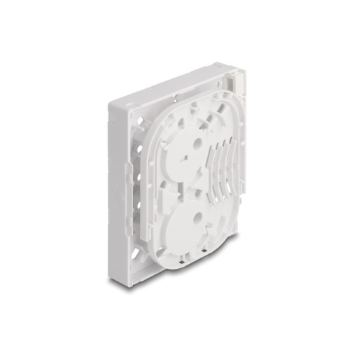 Delock Optical Fiber Connection Box FTTH for wall mounting for 4 x SC Simplex or LC Duplex white