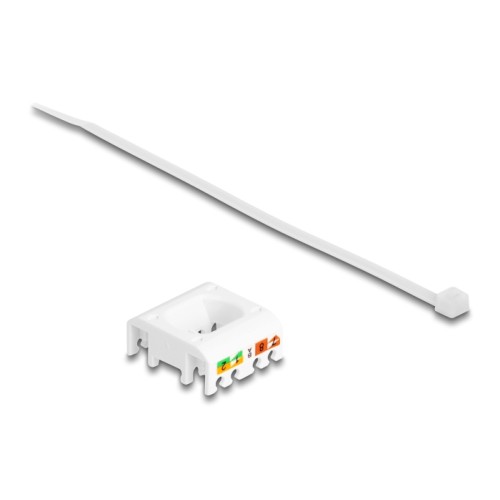 Delock Keystone Module RJ45 jack to LSA Cat.6A Slim toolfree