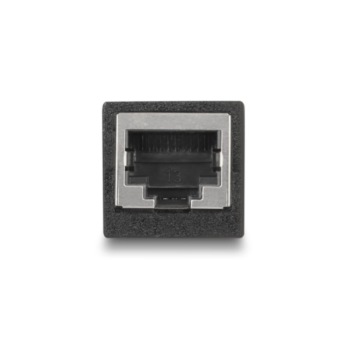 Delock Adapter RJ45 jack to RJ45 jack Cat.6 black