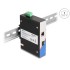 Delock Industrial Gigabit Media Converter RJ45 to SFP for DIN rail