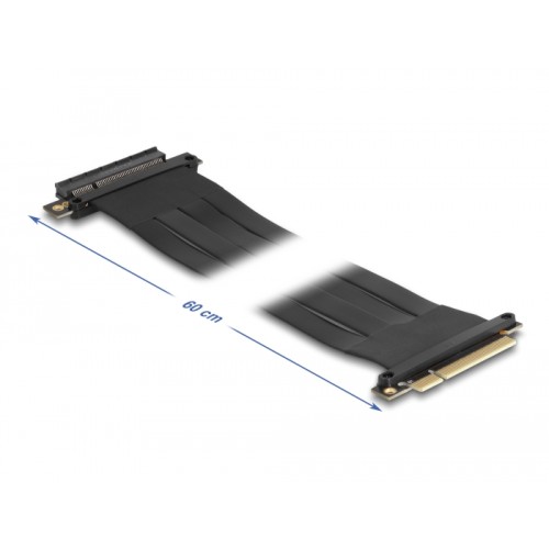 Delock Riser Card PCI Express x8 male to x8 slot with cable 60 cm