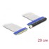 Delock Riser Card PCI Express x8 male to x16 slot with cable 20 cm