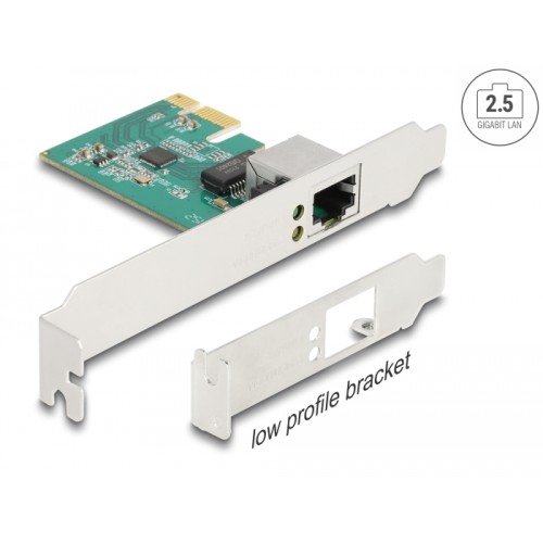 Delock PCI Express x1 Network Card 2.5 Gigabit LAN 1 x RJ45 RTL8125