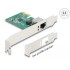 Delock PCI Express x1 Network Card 2.5 Gigabit LAN 1 x RJ45 RTL8125