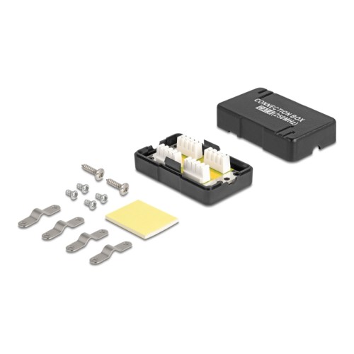 Delock Network Connection Box LSA Cat.6 black