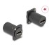 Delock D-Type Module DisplayPort female to female 4K black