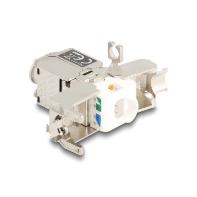 Delock Network Cable Connector LSA to LSA Cat.6A STP toolfree 2