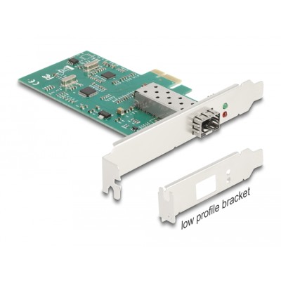 Delock PCI Express x1 Card to 1 x SFP slot 100Base-FX RTL
