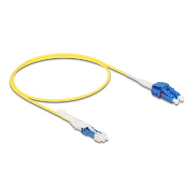 Delock Optical Fiber Cable CS male to LC Duplex singlemode G657A2 / OS2 Uniboot 0.5 m 2