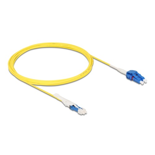 Delock Optical Fiber Cable CS male to LC Duplex singlemode G657A2 / OS2 Uniboot 3 m