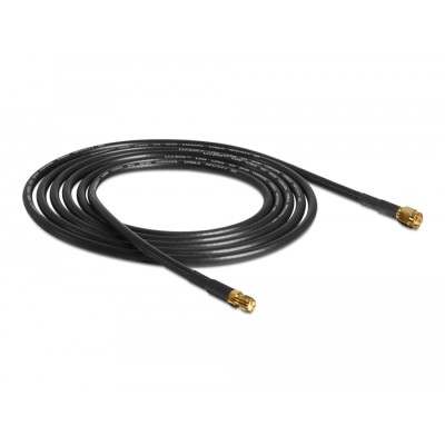Delock Antenna Cable SMA plug  SMA jack CFD/RF200 2 m low loss 2