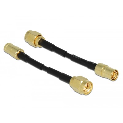 Delock Antenna Cable SMA plug > SMB Plug 70 mm 2