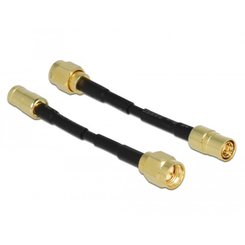Delock Antenna Cable SMA plug > SMB Plug 70 mm