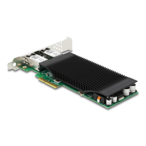 Delock PCI Express x4 Network Card Gigabit LAN 2 x RJ45 with PoE+ i350