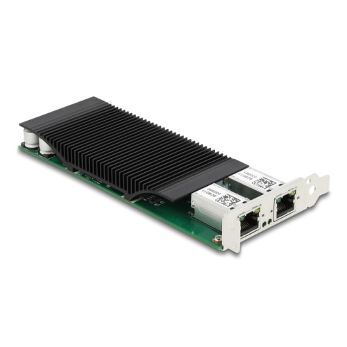 Delock PCI Express x4 Network Card Gigabit LAN 2 x RJ45 with PoE+ i350