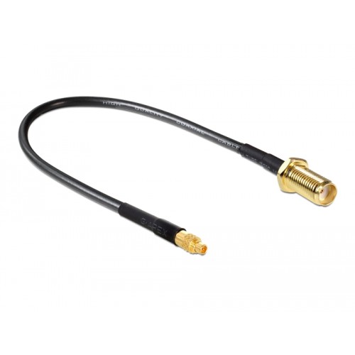 Delock Antenna Cable SMA Jack Bulkhead > MMCX Plug 200 mm
