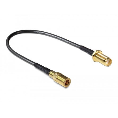 Delock Antenna Cable SMA Jack Bulkhead > SMB Plug 200 mm