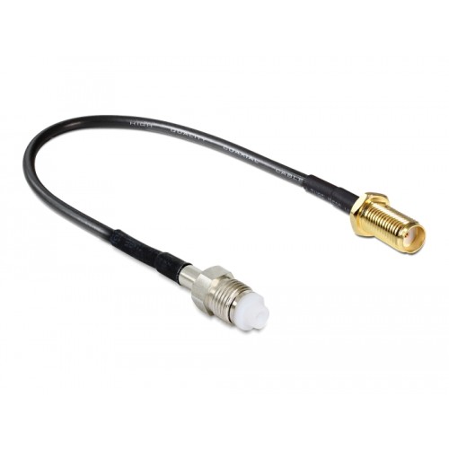 Delock Antenna Cable SMA Jack Bulkhead  FME Jack 200 mm