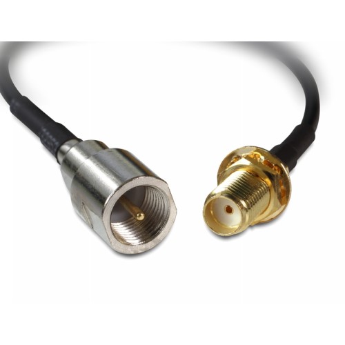 Delock Antenna Cable SMA Jack Bulkhead > FME Plug 200 mm