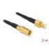 Delock Antenna Cable SMB Plug  SMB Jack RG-174 3 m