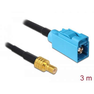 Delock Antenna Cable FAKRA Z jack > SMB jack RG-174 3 m
