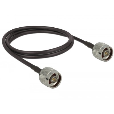Delock Antenna Cable N plug > N plug LMR195 1 m 2