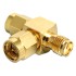 Delock SMA plug > SMA plug > SMA jack T-shape