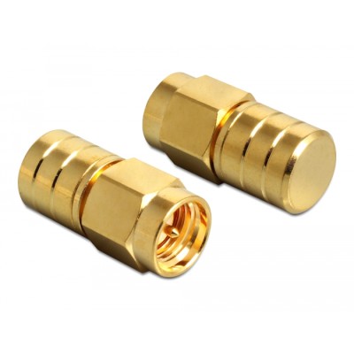 Delock SMA plug terminator DC short circuit 37,50 Ohm