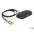 Delock Antenna Base SMA plug  SMA Jack LTE MIMO 1 m black low loss