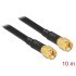 Delock Antenna Cable SMA plug to SMA plug LMR195 low loss 10 m