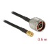 Delock Antenna Cable N Plug  RP-SMA Plug CFD200 0.5 m Low Loss