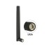 Delock ZigBee Antenna Multi Bluetooth, GSM, LTE, UMTS, WLAN IEEE 802.11 b/g/n SMA 1 ~ 4.3 dBi Omnidirectional Joint Black