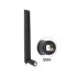 Delock LTE Antenna (50 pieces) SMA -0.8 - 3.0 dBi omnidirectional with flexible joint black bulk