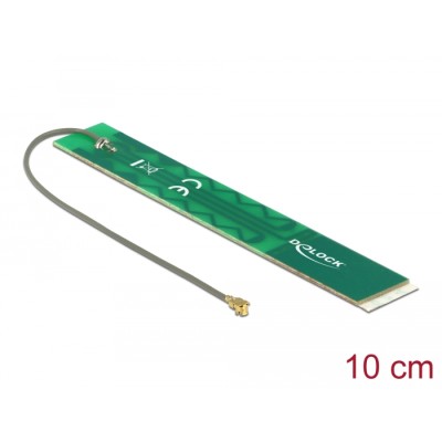 Delock LTE Antenna MHF® I plug 2 - 3 dBi 1.13 10 cm PCB internal self adhesive