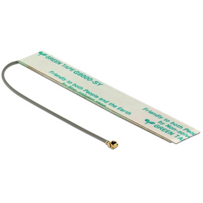 Delock LTE Antenna MHF® I plug 2 - 3 dBi 1.13 10 cm PCB internal self adhesive 2