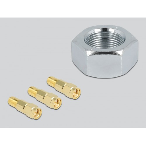 Navilock NL-400 Multiband GNSS 5G LTE-MIMO WLAN-MIMO IEEE 802.11 ac/a/h/b/g/n Antenna 5 x RP-SMA omnidirektional roof mount outd