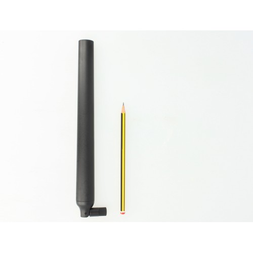 Delock WLAN 802.11 ac/a/h/b/g/n Antenna RP-SMA plug 5.5 - 9 dBi omnidirectional with tilt joint black