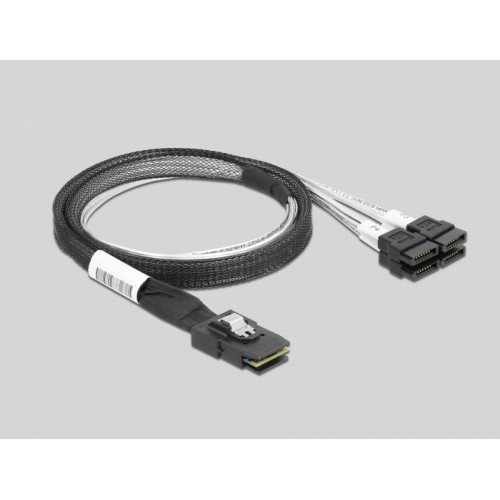 Delock PCI Express x4 Card to 4 x SATA 6 Gb/s RAID and HyperDuo - Low Profile Form Factor