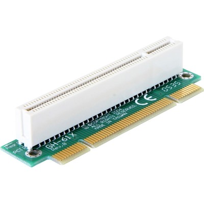 Delock Riser Card PCI  PCI angled 90° left insertion 1U