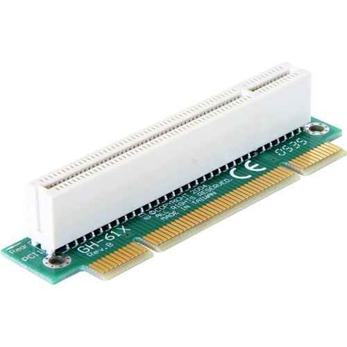 Delock Riser Card PCI  PCI angled 90° left insertion 1U