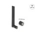 Delock WiFi 6E Antenna RP-SMA plug 3 dBi omnidirectional with tilt joint black