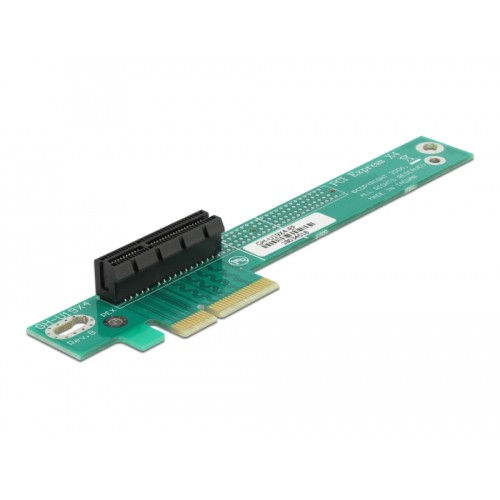Delock Riser Card PCI Express x4  x4 90° left angled