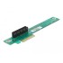 Delock Riser Card PCI Express x4  x4 90° left angled