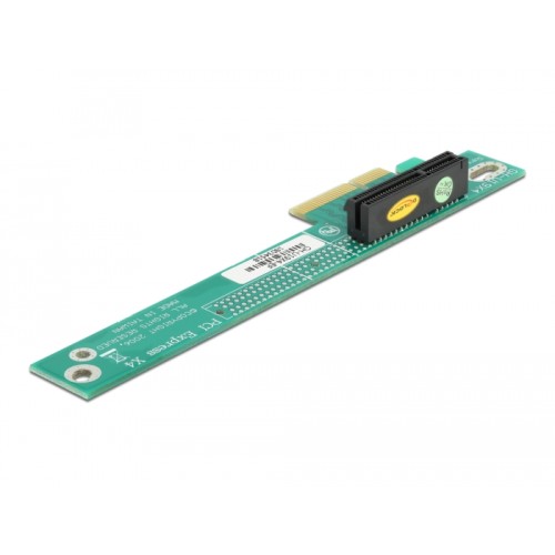 Delock Riser Card PCI Express x4  x4 90° left angled