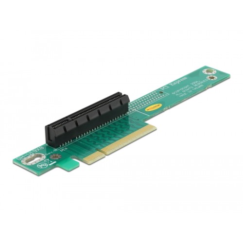Delock Riser Card PCI Express x8  x8 90° left angled