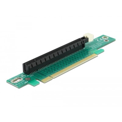 Delock Riser Card PCI Express x16  x16 90° left angled