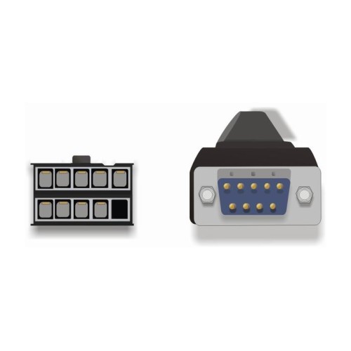 Delock Slot Bracket > 1 x Serial Pin layout: 1:1